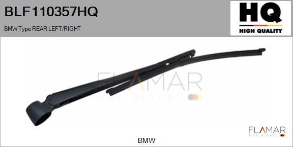 FLAMAR BLF110357HQ - Brat stergator, parbriz aaoparts.ro