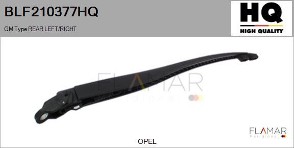 FLAMAR BLF210377HQ - Brat stergator, parbriz aaoparts.ro