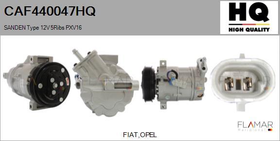 FLAMAR CAF440047HQ - Compresor, climatizare aaoparts.ro