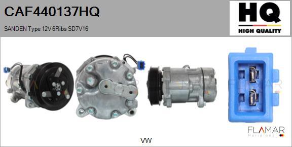FLAMAR CAF440137HQ - Compresor, climatizare aaoparts.ro