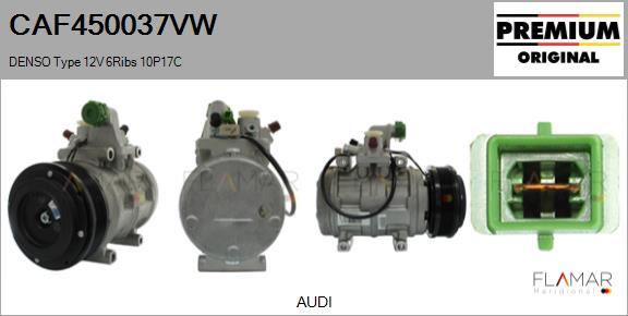 FLAMAR CAF450037VW - Compresor, climatizare aaoparts.ro