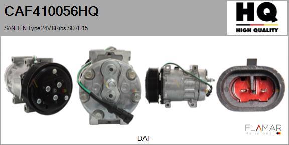 FLAMAR CAF410056HQ - Compresor, climatizare aaoparts.ro