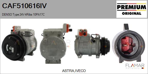 FLAMAR CAF510616IV - Compresor, climatizare aaoparts.ro
