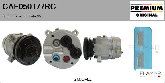 FLAMAR CAF050177RC - Compresor, climatizare aaoparts.ro