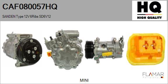 FLAMAR CAF080057HQ - Compresor, climatizare aaoparts.ro