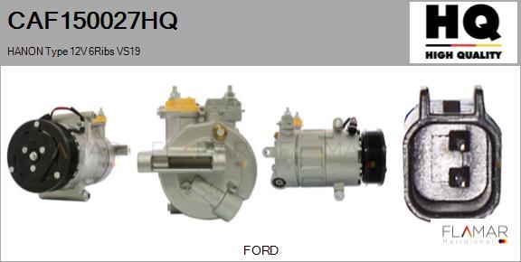 FLAMAR CAF150027HQ - Compresor, climatizare aaoparts.ro