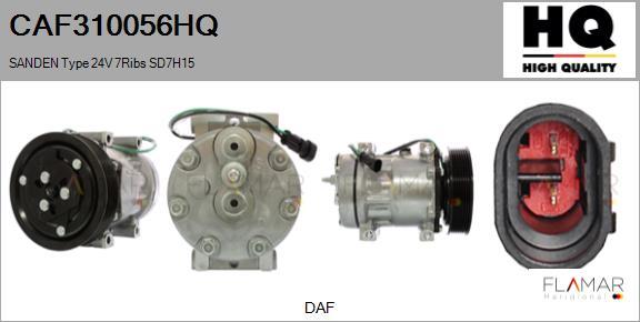 FLAMAR CAF310056HQ - Compresor, climatizare aaoparts.ro
