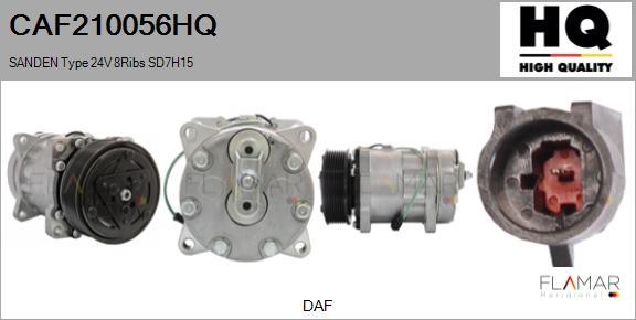 FLAMAR CAF210056HQ - Compresor, climatizare aaoparts.ro