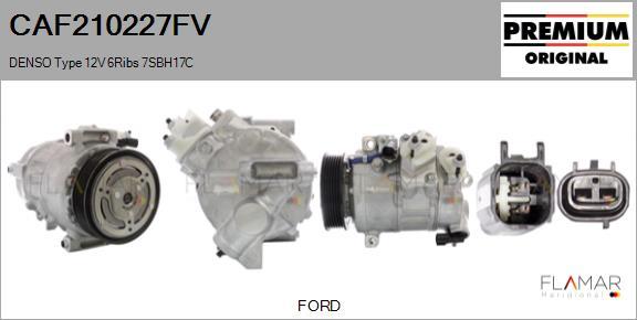 FLAMAR CAF210227FV - Compresor, climatizare aaoparts.ro