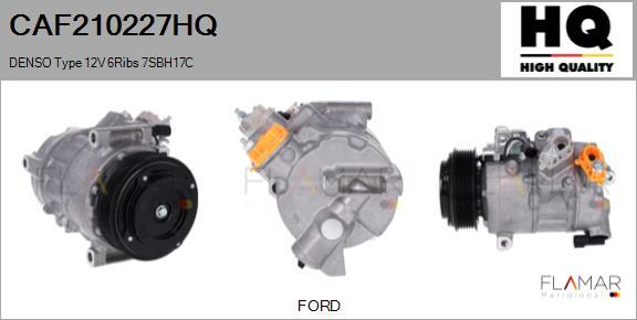 FLAMAR CAF210227HQ - Compresor, climatizare aaoparts.ro