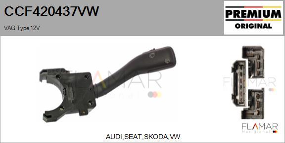 FLAMAR CCF420437VW
 - Comutator coloana directie aaoparts.ro