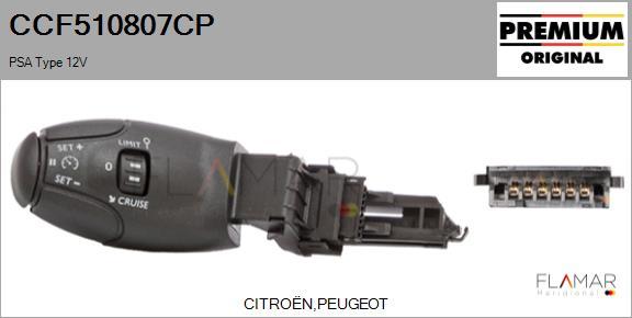 FLAMAR CCF510807CP
 - Intrerupator, control automat al vitezei aaoparts.ro