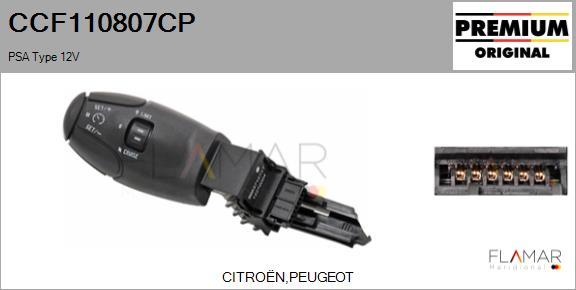 FLAMAR CCF110807CP - Intrerupator, control automat al vitezei aaoparts.ro