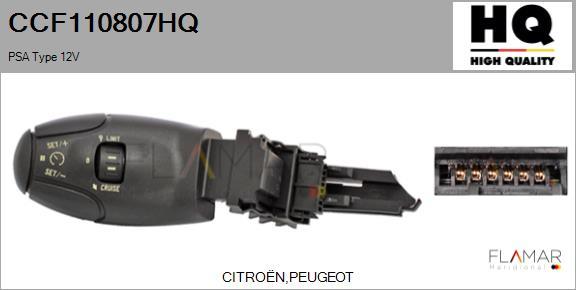 FLAMAR CCF110807HQ
 - Intrerupator, control automat al vitezei aaoparts.ro