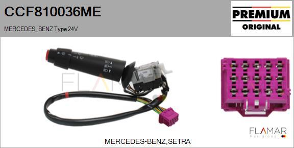 FLAMAR CCF810036ME - Comutator coloana directie aaoparts.ro