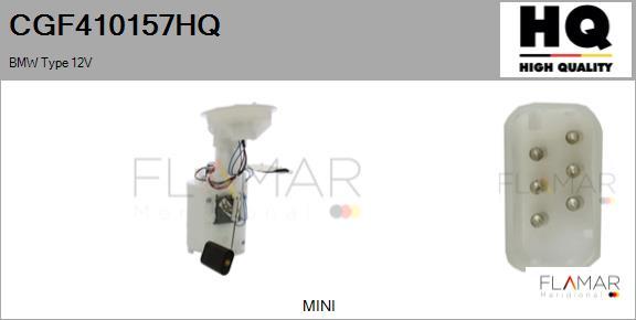 FLAMAR CGF410157HQ - Modul alimentare combustibil aaoparts.ro