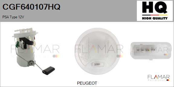 FLAMAR CGF640107HQ - Modul alimentare combustibil aaoparts.ro