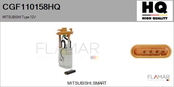 FLAMAR CGF110158HQ - Modul alimentare combustibil aaoparts.ro