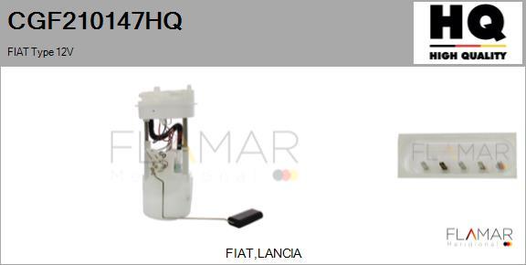FLAMAR CGF210147HQ - Modul alimentare combustibil aaoparts.ro