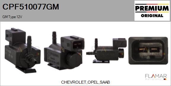 FLAMAR CPF510077GM - Convertor presiune, esapament aaoparts.ro