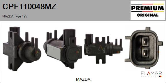 FLAMAR CPF110048MZ - Convertor presiune, esapament aaoparts.ro