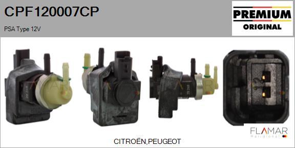 FLAMAR CPF120007CP - Convertor presiune, esapament aaoparts.ro