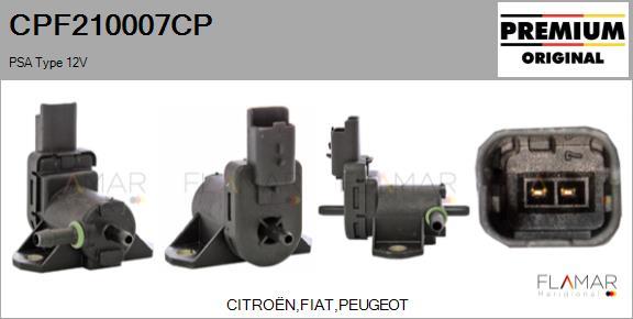 FLAMAR CPF210007CP - Convertor presiune, esapament aaoparts.ro