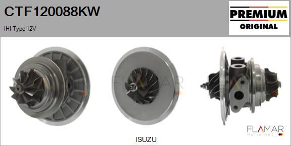 FLAMAR CTF120088KW - Ansamblu miez turbo aaoparts.ro