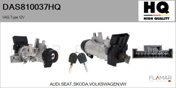 FLAMAR DAS810037HQ - Comutator pornire aaoparts.ro