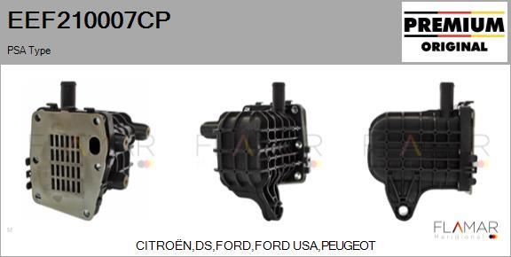 FLAMAR EEF210007CP - Radiator, recirculare gaze de esapament aaoparts.ro