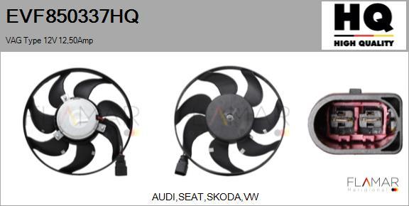 FLAMAR EVF850337HQ - Ventilator, radiator aaoparts.ro