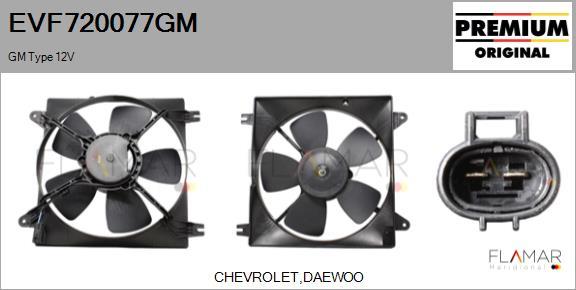 FLAMAR EVF720077GM - Motor electric,ventilator aaoparts.ro