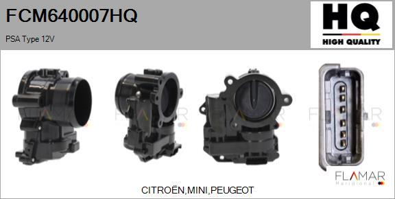 FLAMAR FCM640007HQ - Carcasa clapeta aaoparts.ro