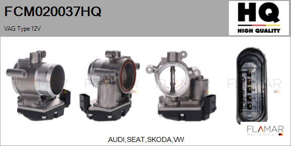 FLAMAR FCM020037HQ - Carcasa clapeta aaoparts.ro