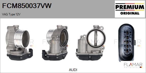 FLAMAR FCM850037VW - Carcasa clapeta aaoparts.ro
