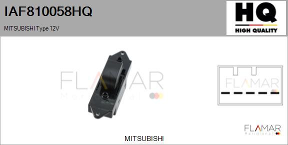 FLAMAR IAF810058HQ - Comutator,macara geam aaoparts.ro
