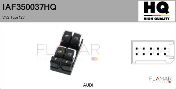 FLAMAR IAF350037HQ - Comutator,macara geam aaoparts.ro
