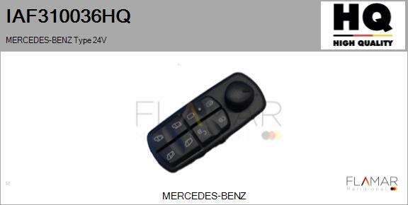 FLAMAR IAF310036HQ - Comutator,macara geam aaoparts.ro