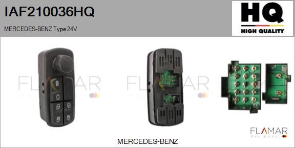 FLAMAR IAF210036HQ - Comutator,macara geam aaoparts.ro