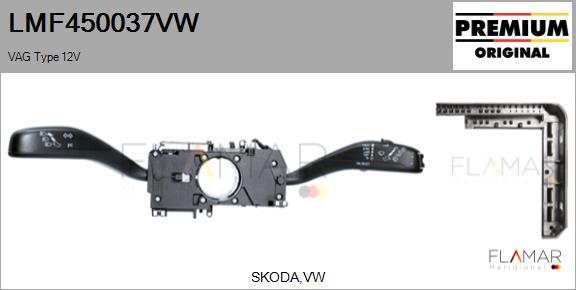 FLAMAR LMF450037VW
 - Comutator coloana directie aaoparts.ro