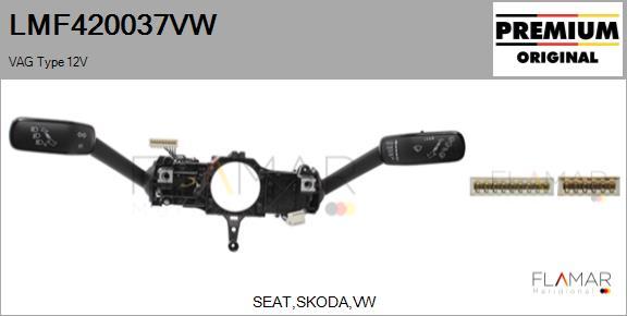 FLAMAR LMF420037VW
 - Comutator coloana directie aaoparts.ro