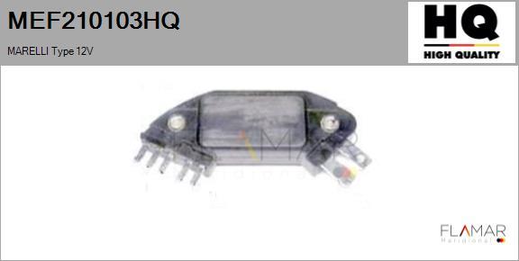 FLAMAR MEF210103HQ - Comutator aprindere aaoparts.ro