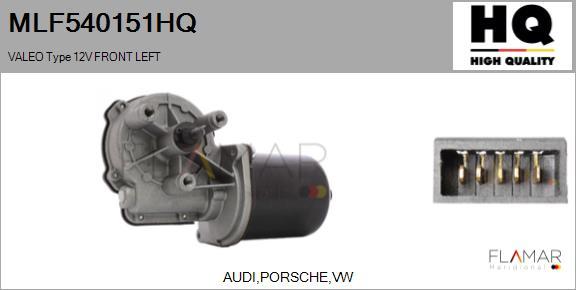 FLAMAR MLF540151HQ - Motor stergator aaoparts.ro