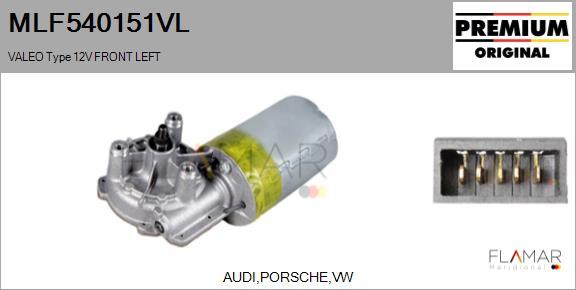 FLAMAR MLF540151VL - Motor stergator aaoparts.ro