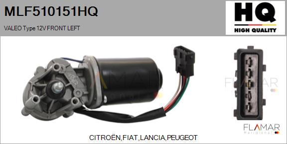 FLAMAR MLF510151HQ - Motor stergator aaoparts.ro