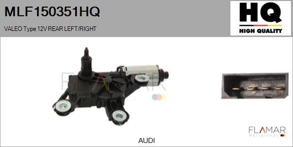 FLAMAR MLF150351HQ - Motor stergator aaoparts.ro