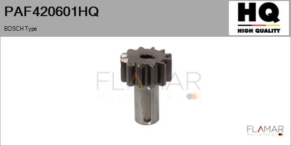 FLAMAR PAF420601HQ - Pinion electromotor aaoparts.ro