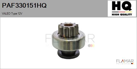 FLAMAR PAF330151HQ - Pinion electromotor aaoparts.ro