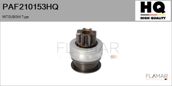 FLAMAR PAF210153HQ - Pinion electromotor aaoparts.ro