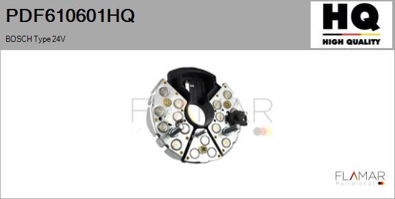 FLAMAR PDF610601HQ - Punte diode aaoparts.ro